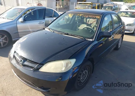 2004 Honda Civic Lx from USA, damaged, VIN 2HGES16594H504283